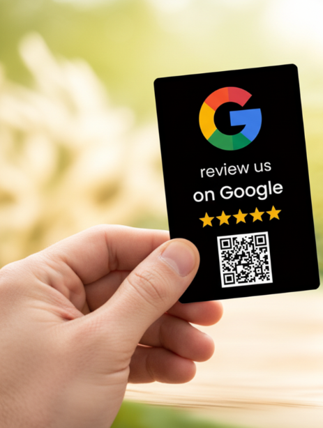 Opiniowo – Wizytówka NFC + QR do opinii Google